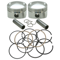 S&S Cycle 36-84 BT 3-5/8in Piston Set - .060in