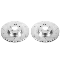 PowerStop Power Stop 07-08 Mercedes-Benz CL550 Front Evolution Drilled & Slotted Rotors - Pair