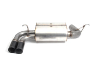 Dinan 17-20 BMW 330i/430i (F30/F31/F32/F33/F36) Free Flow Axleback Exhaust System - Black Tips