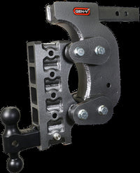 GEN-Y Hitch Gen-Y The Boss Torsion-Flex 2in Shank 15in Drop 16K Hitch w/GH-051 Dual-Ball/Stabilizer Kit