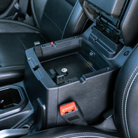 Tuffy Products Tuffy Console Safe W/ Keyed Lock For Jeep Wrangler & Gladiator