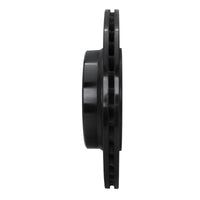 R1 Concepts R1 92-99 Mercedes-Benz S420 Rear Left Drilled & Slotted Black Brake Rotor