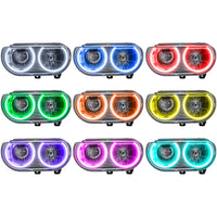 ORACLE Lighting Oracle 08-14 Dodge Challenger SMD HL (Non-HID) - ColorSHIFT