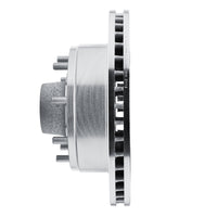 R1 Concepts R1 80-85 Ford E-250 Econoline Front Left Drilled & Slotted Silver Brake Rotor