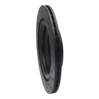 R1 Concepts R1 13-19 Mercedes-Benz GL350 Rear Left Drilled & Slotted Black Brake Rotor