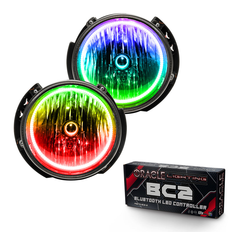 ORACLE Lighting Oracle 07-16 Jeep Wrangler JK SMD HL - ColorSHIFT w/ BC1 Controller