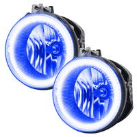 ORACLE Lighting Oracle Dodge Challenger 08-14 LED Fog Halo Kit - Blue