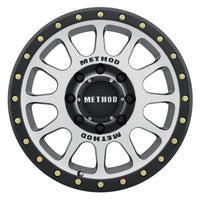 Method Wheels Method MR305 NV 17x8.5 0mm Offset 8x6.5 130.81mm CB Machined/Black Street Loc Wheel