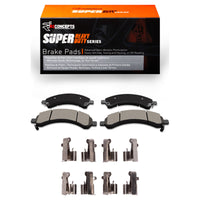 R1 Concepts R1 03-08 Chevrolet Express 3500 Rear Super Duty Pads & Hardware Kit