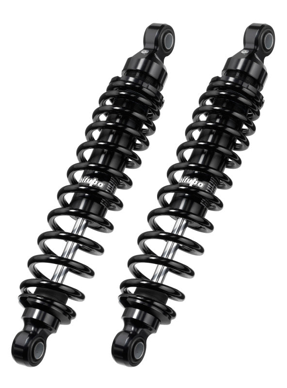 Bitubo Suspension Bitubo WMB0 Twinshocks Adjustable: Spring Preload, Length 321mm, Dark Edition