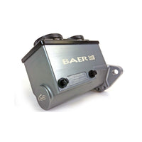 Baer Brakes GM/Ford 1-1/8in Bore Remaster 2-Bolt Left Port Master Cylinder Assembly - Gray