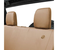 Bestop 07-18 Jeep Wrangler JK 2-Door Rear Seat Covers (Tan)