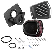 K&N Engineering K&N Street Metal Intake System for 01-16 Harley-Davidson Softail/Dyna - Shaker Black