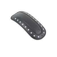 Mustang Motorcycle Mustang 00-17 Harley Softail FLSTS, FLSTN, FLSTC w/Stud Plate Fender Bib w/Studs - Black