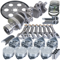 Eagle Chevy 350 1Pc 3.750in Crank 5.700in I-Beam Rod 4.060in Pistons 153 Tooth FP Balanced Assembly