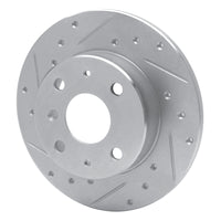 R1 Concepts R1 88-92 Daihatsu CHARADE Front Left Drilled & Slotted Silver Brake Rotor