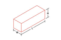 Dee Zee Universal Tanks - Auxiliary Long Rectangle Brite-Tread Aluminum
