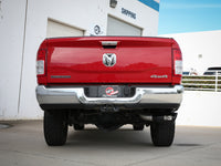 aFe MACHForce XP 4in Exhausts Cat-Back SS Side Exit 14-17 Dodge Ram 2500 V8-6.4L Hemi w/ Black Tips