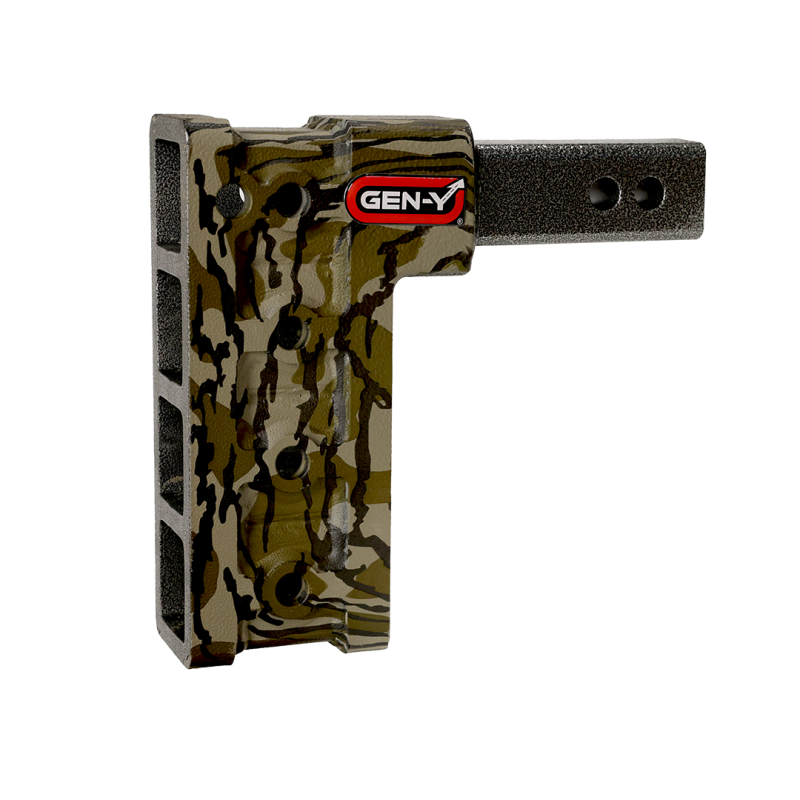 GEN-Y Hitch Gen-Y Mega Duty 2.5in Shank 9in Drop 3K TW 21K (Hitch Only) - Mossy Oak