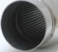 Vibrant SS Resonator (Standard Design) 2.5in inlet/outlet x 12in long