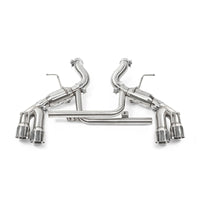Mishimoto 2016+ Chevrolet Camaro SS Quad-Tip Pro Axle-Back Exhaust w/ Polished Tips