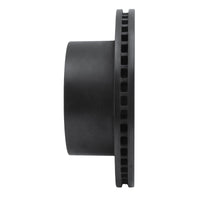 R1 Concepts R1 05-12 Ford F-250 4WD (Super Duty) Rear Left Drilled & Slotted Black Brake Rotor