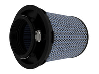aFe Magnum Flow Pro 5R Air Filter 4in. Flange ID x 6-1/2in. Base x 6-1/2in. Top x 8 in. Height