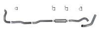 Diamond Eye Performance Diamond Eye KIT 4in Turbo Back SGL AL: 4-WHEEL DRIVE ONLY 89-93 DODGE CUMMINS 5.9L