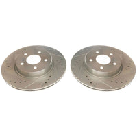 PowerStop Power Stop 19-20 Infiniti QX50 Rear Evolution Drilled & Slotted Rotors - Pair