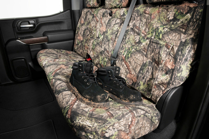 Covercraft 16-24 Nissan Titan Carhartt Camo SeatSaver Custom Front Row Seat Covers - Mossy Oak