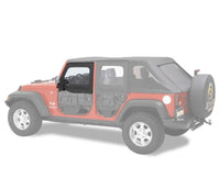 Bestop 07-18 Jeep Wrangler JK Element Upper Doors (Front Doors Black Twill)