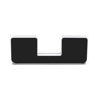ORACLE Lighting Universal Illuminated LED Letter Badges - Matte Blk Surface Finish - U