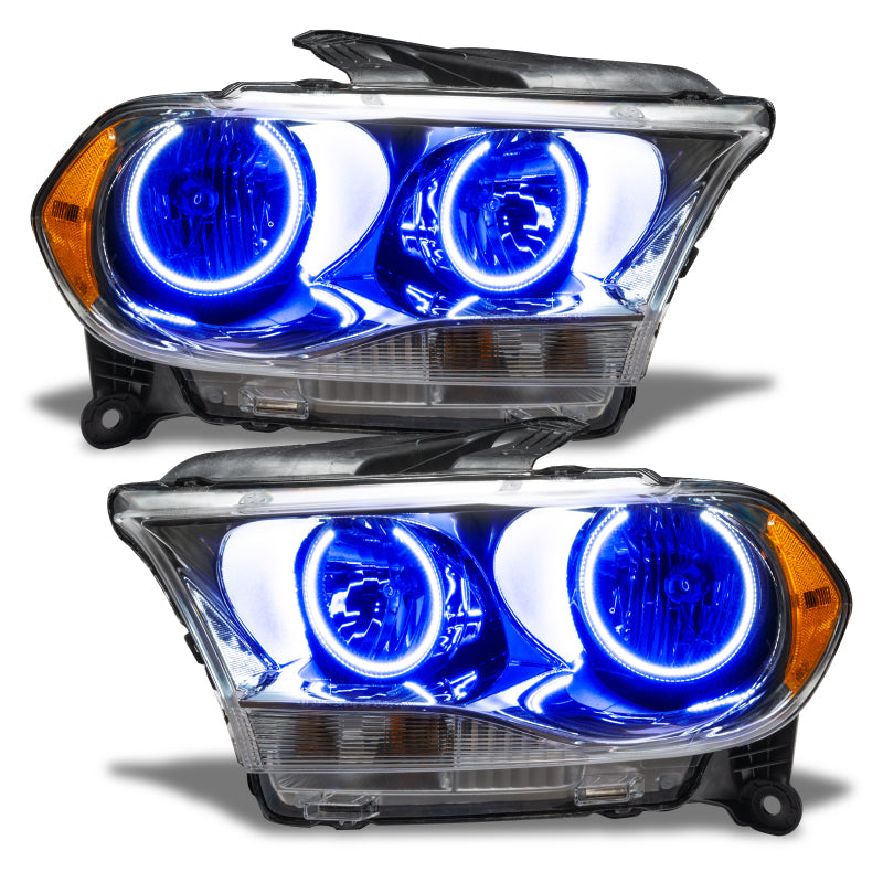 ORACLE Lighting Oracle 11-13 Dodge Durango SMD HL Halogen - Chrome - Blue