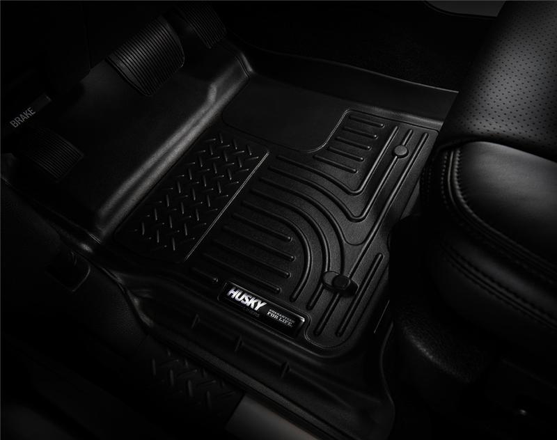 Husky Liners 15 Ford F-150 SuperCrew Cab WeatherBeater Tan 2nd Seat Floor Liner
