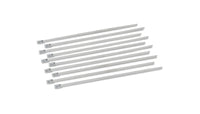 Vibrant Stainless Steel Cable Ties 14.5in Long (10 Cable Ties / Pack)