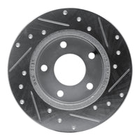R1 Concepts R1 88-92 Dodge Monaco Rear Left Drilled & Slotted Silver Brake Rotor