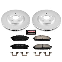 PowerStop Power Stop 03-06 Acura MDX Front Z17 Evolution Geomet Coated Brake Kit