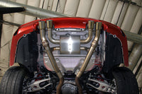 Dinan 15-20 BMW M3/M4 (F80/F82/F83) Free Flow Axleback Exhaust System - Black Tips