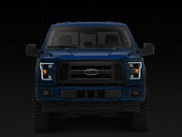 Raxiom 15-17 Ford F-150 Projector Headlights w/ LED Accent- Chrome Housing (Clear Lens)