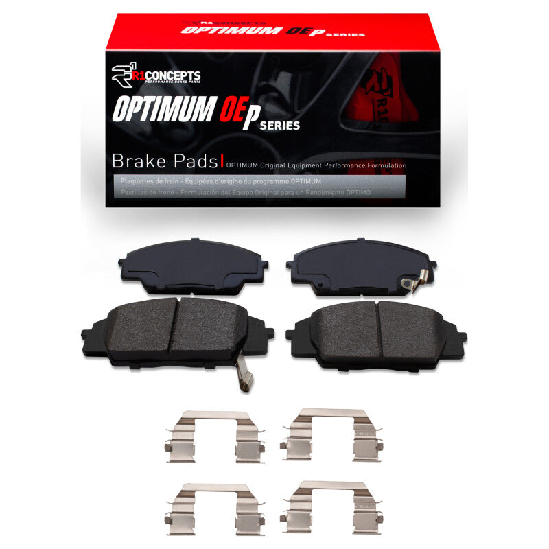 R1 Concepts R1 2000-2010 Acura RSX Front R1 Optimum OE Pads & Hardware Kit