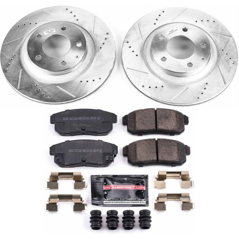 PowerStop Power Stop 04-11 Mazda RX-8 Rear Z23 Evolution Sport Brake Kit