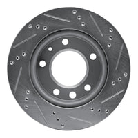 R1 Concepts R1 02-06 Dodge Sprinter 2500 Front Left Drilled & Slotted Silver Brake Rotor