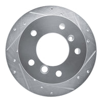 R1 Concepts R1 02-18 Dodge Sprinter 3500 Rear Right Drilled & Slotted Silver Brake Rotor