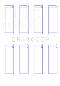 King Engine Bearings Honda R16A/R18A 2006- Current (Size +0.25mm) Connecting Rod Bearing Set