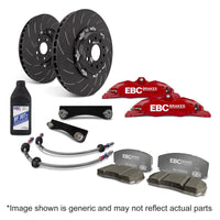 EBC Racing 92-00 BMW M3 (E36) Red Apollo-4 Calipers 330mm Rotors Front Big Brake Kit