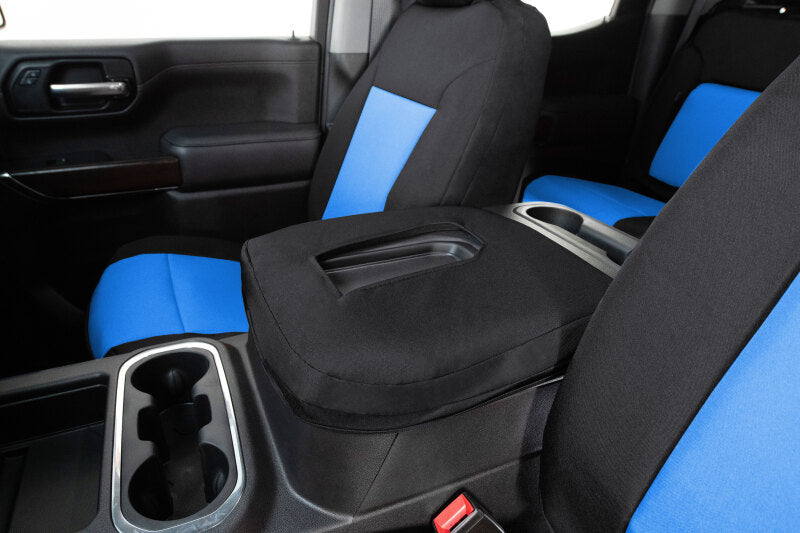 Covercraft 20-24 Ford Explorer Endura PrecisionFit Custom Third Row Seat Covers - Blue/Black