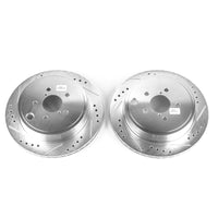 PowerStop Power Stop 13-16 Scion FR-S Rear Evolution Drilled & Slotted Rotors - Pair