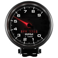 AutoMeter Gauge Tach 5in. 9K RPM Pedestal Datalogging Ultimate Dl Playback Silver