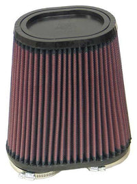K&N Engineering K&N Universal Rubber Filter Dual Flange Oval Tprd 3.75in Base O/S W x 3.438in Top O/S W x 6.75in H