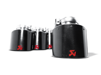 Akrapovic 08-25 Nissan GT-R Tail Pipe Set (Carbon 125 mm)